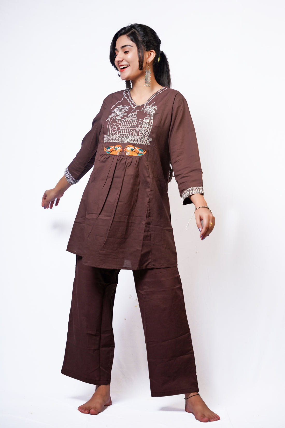 ISHNA Mocha co-ord set