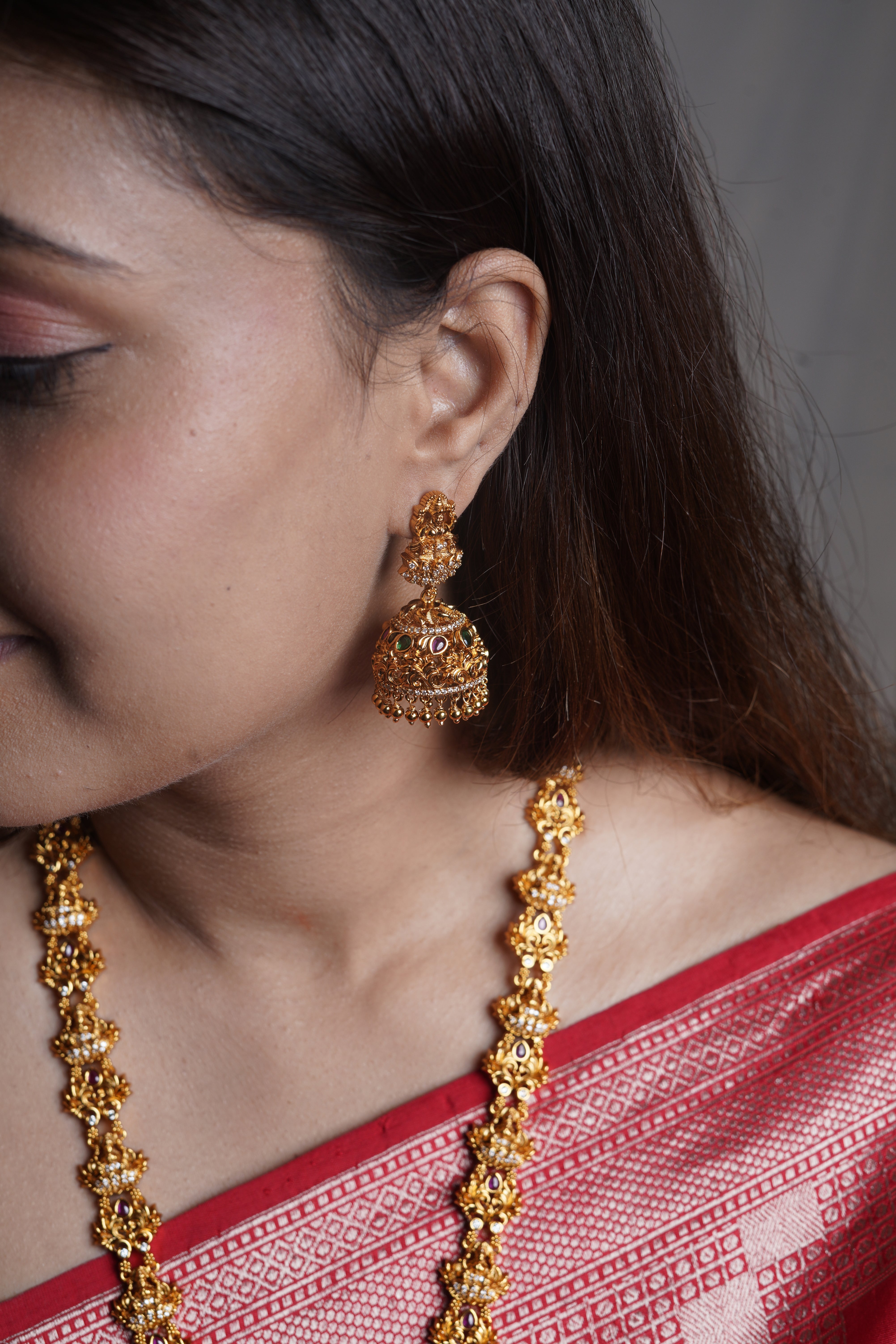 Ethereal Golden Anupama Mala Haaram