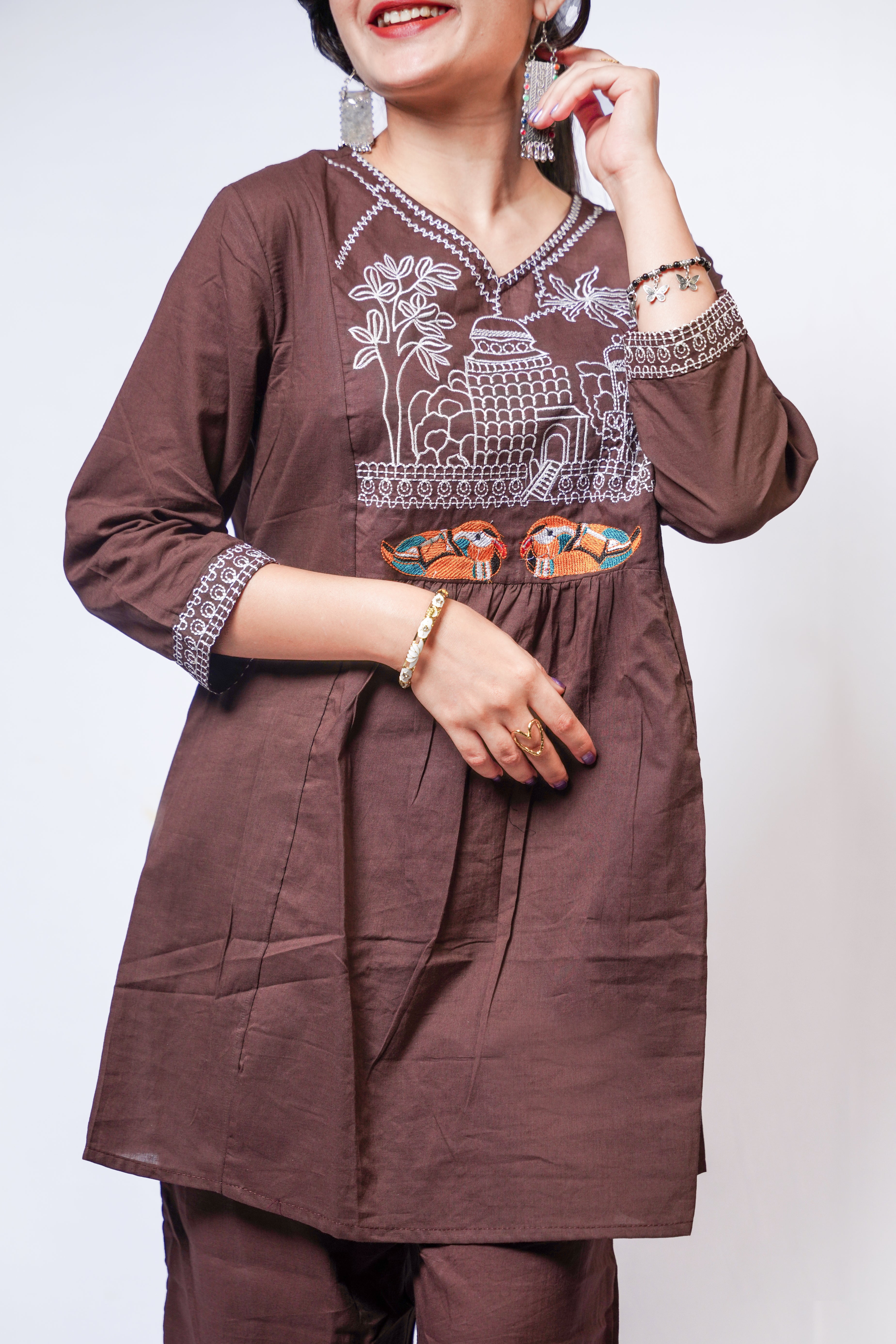 ISHNA Mocha co-ord set