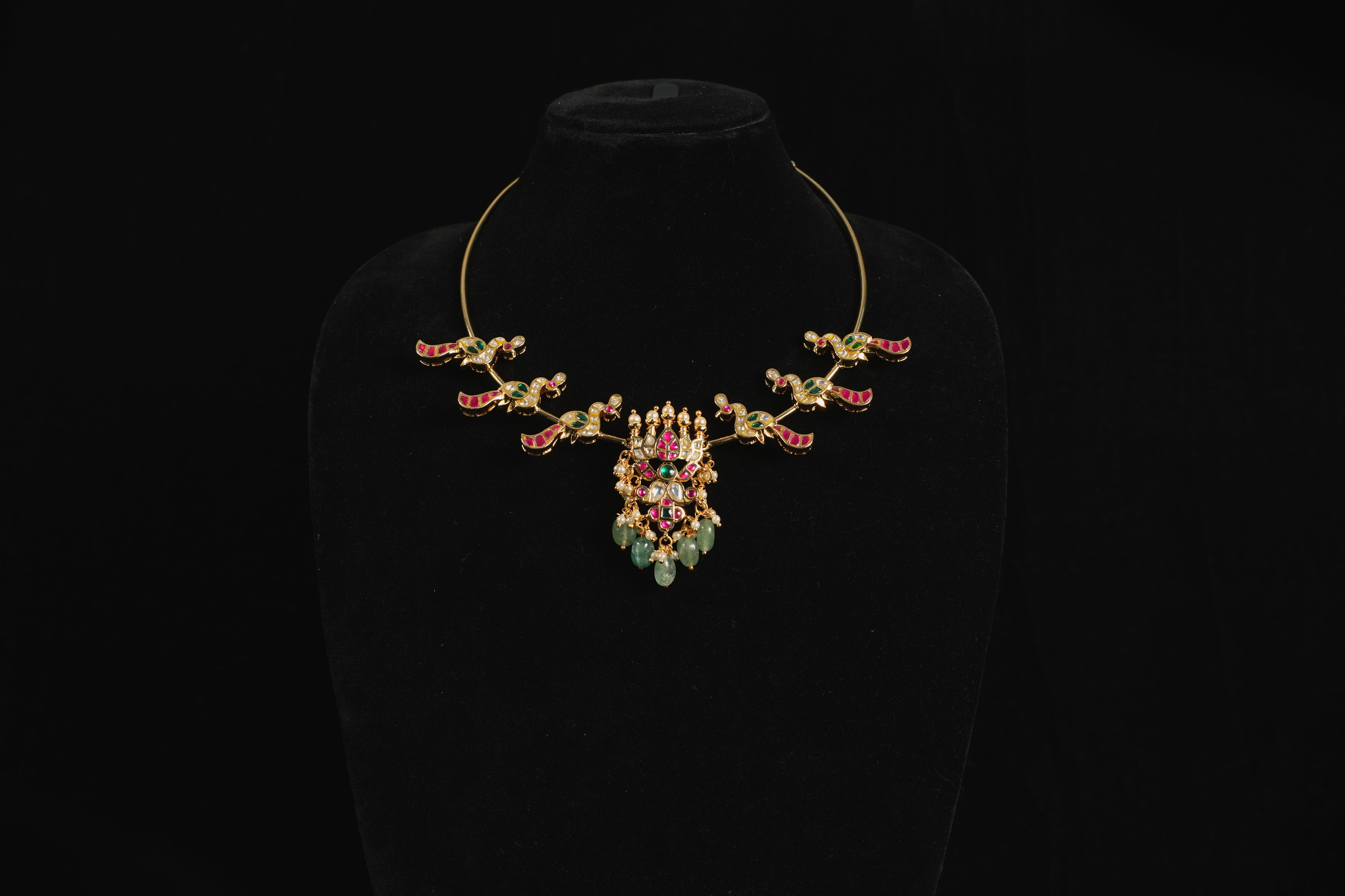 Mayuri Varna Latha Necklace