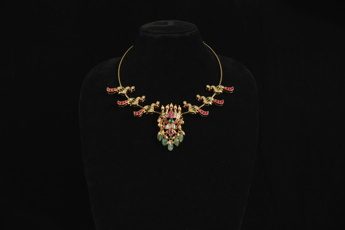Mayuri Varna Latha Necklace