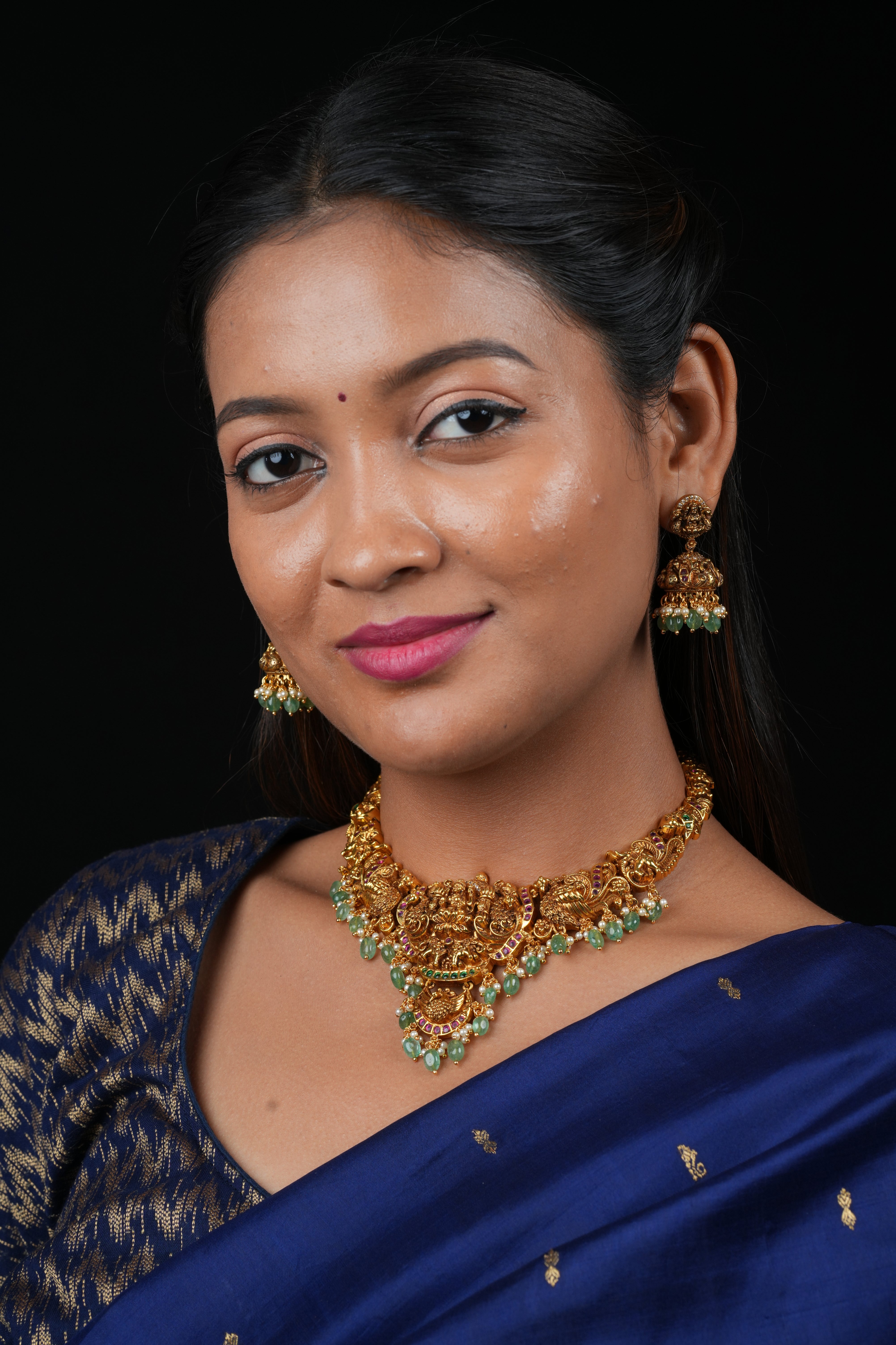 Mahameru Lakshmi Vaibhav Necklace