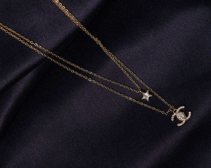 Starlit Orbit Layered Chain