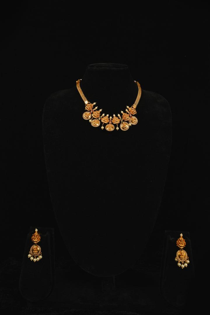 Deepam Pooja Traditional Neck Set