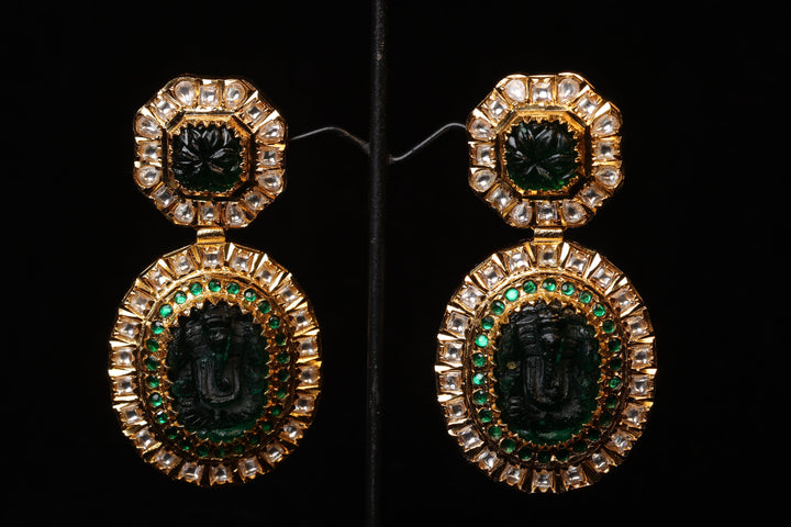 Royal Emerald Solstice Earrings