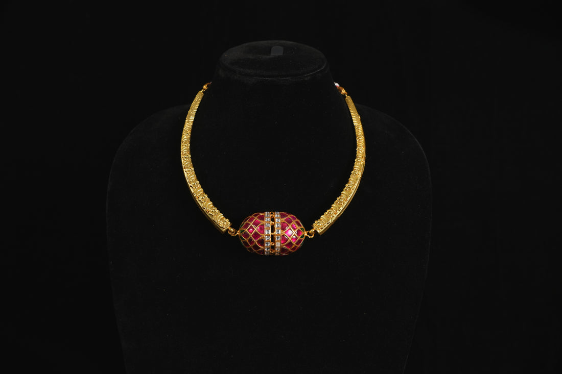 The Regal Ruby Orb Choker