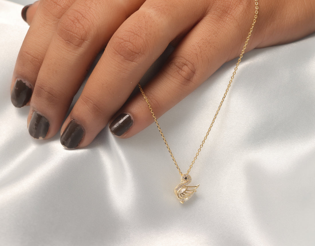 Whispering Wings Mini Pendant Chain