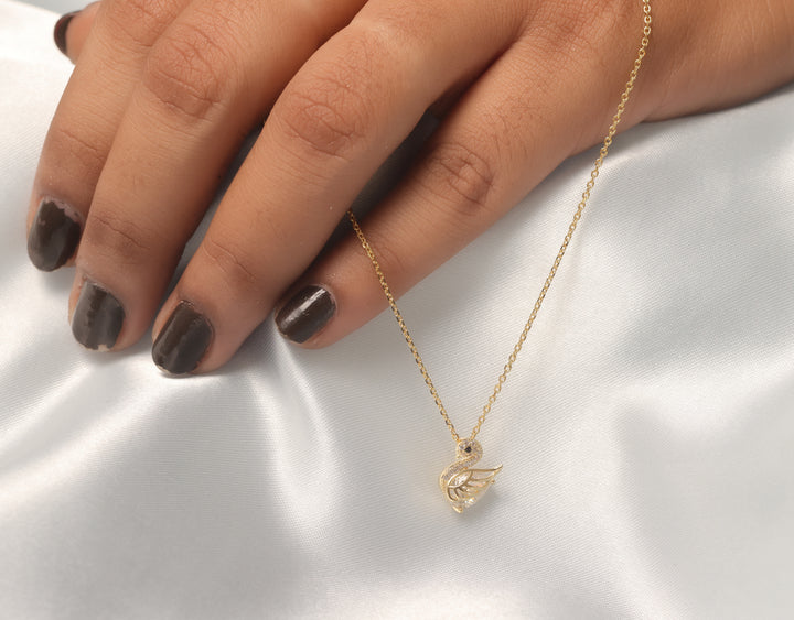 Whispering Wings Mini Pendant Chain