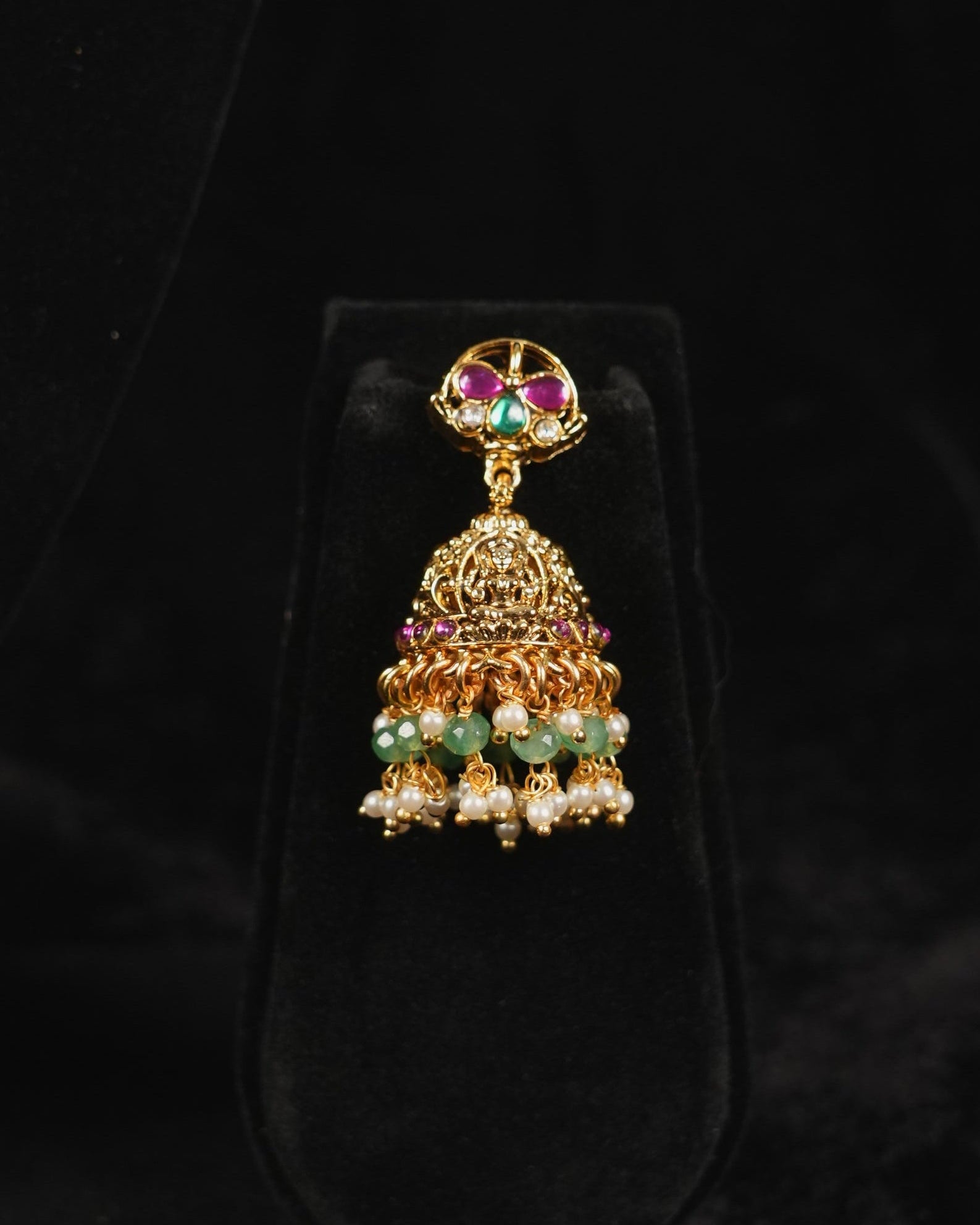 Ruby Jalebi swirl Long Haram