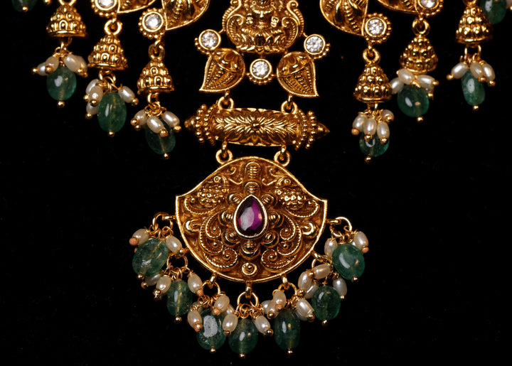 The Emerald Siri Chandra Necklace