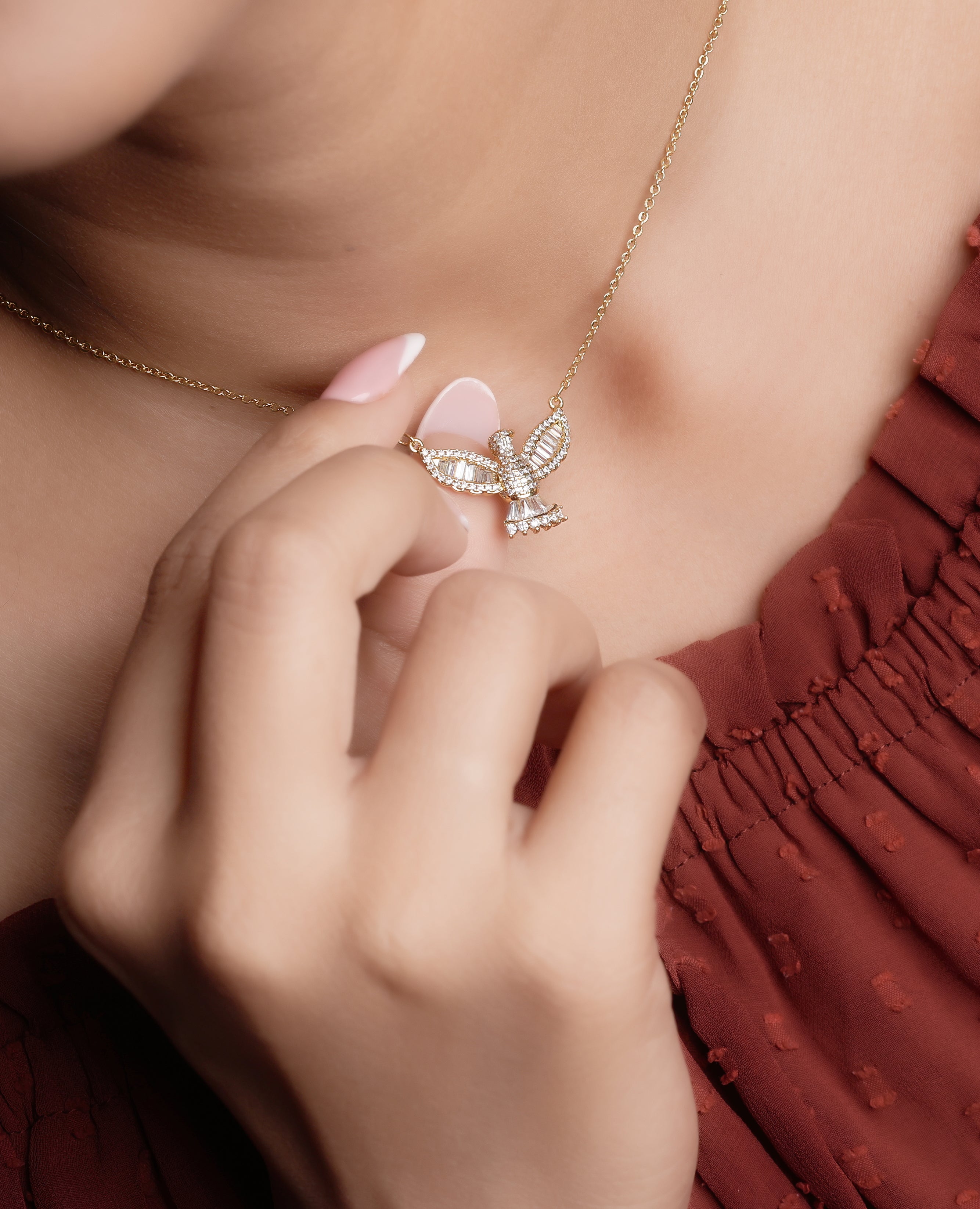 Seraphine Spark Crystal Pendant