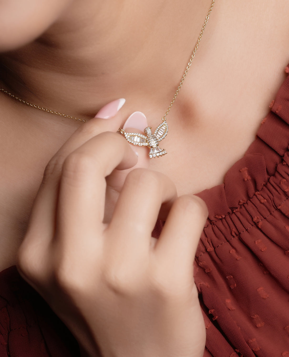 Seraphine Spark Crystal Pendant