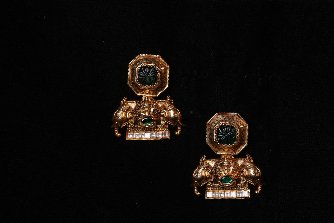 Gajraaj kundal Earrings