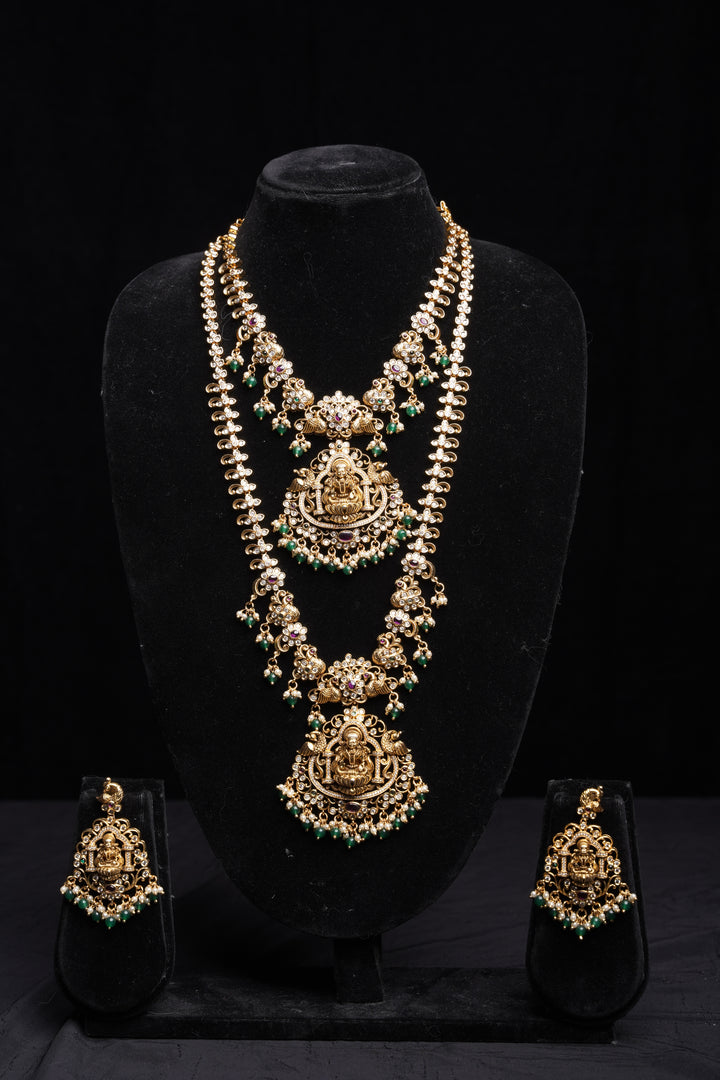 ISHNA Saanvi Bridal Heritage Necklace Set
