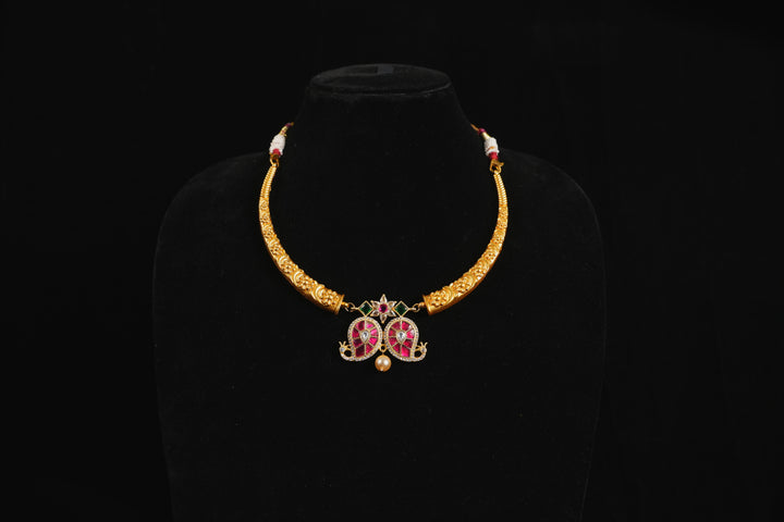 The Ruby Chitra Neck Set