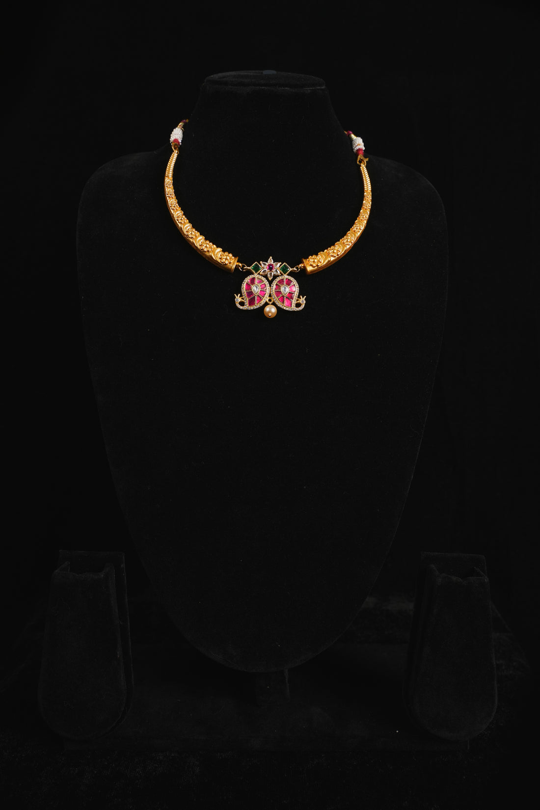 The Ruby Chitra Neck Set