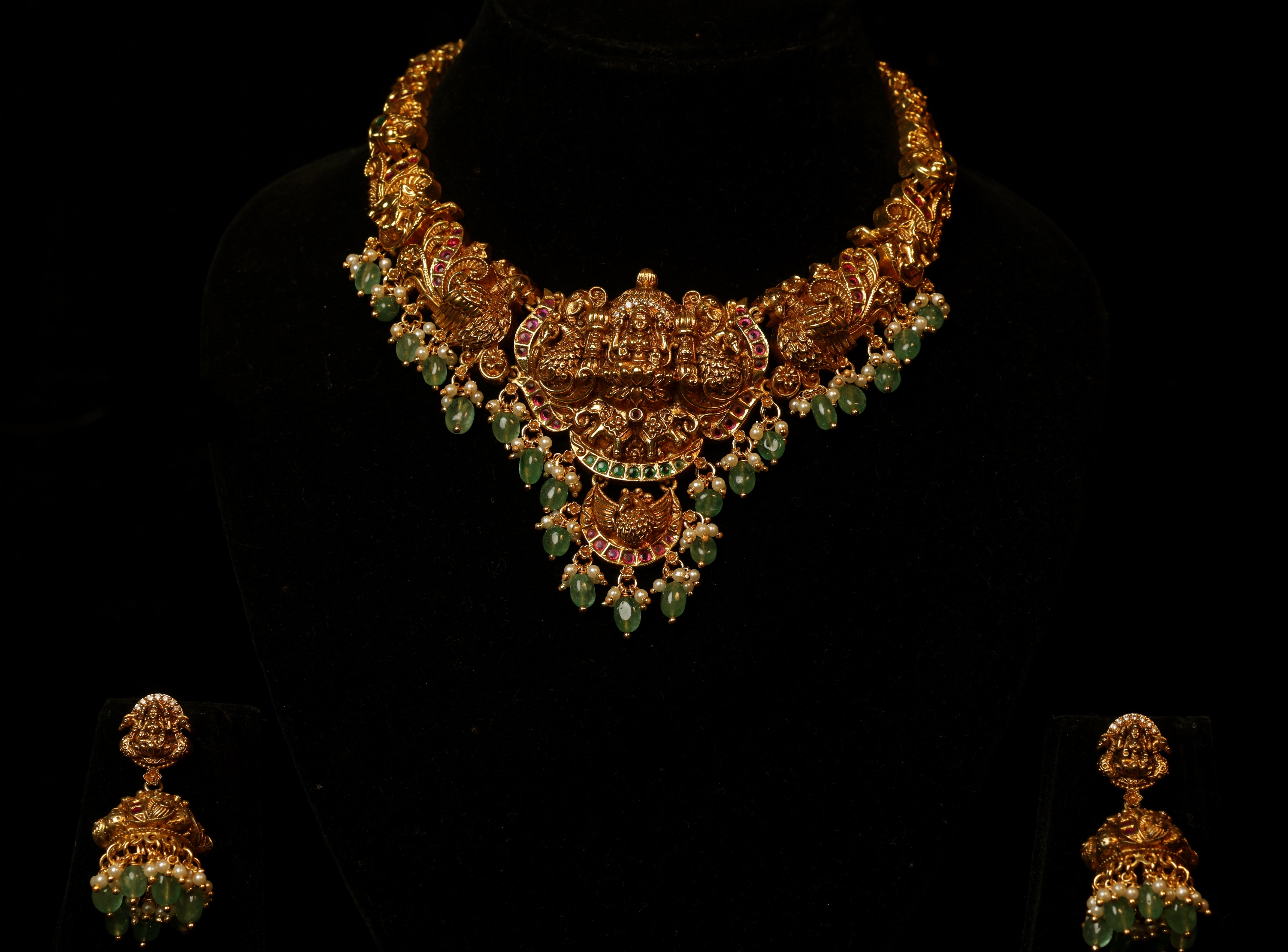 Mahameru Lakshmi Vaibhav Necklace