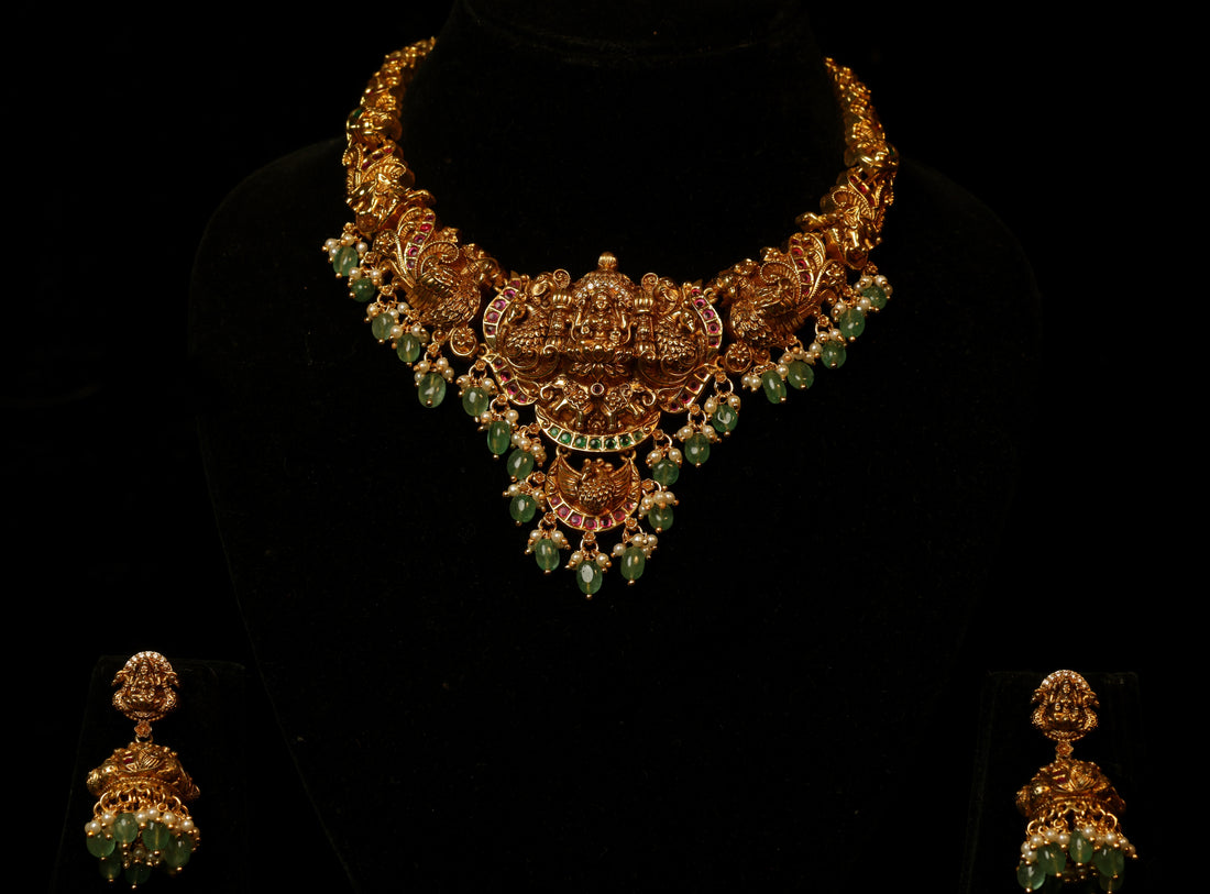 Mahameru Lakshmi Vaibhav Necklace