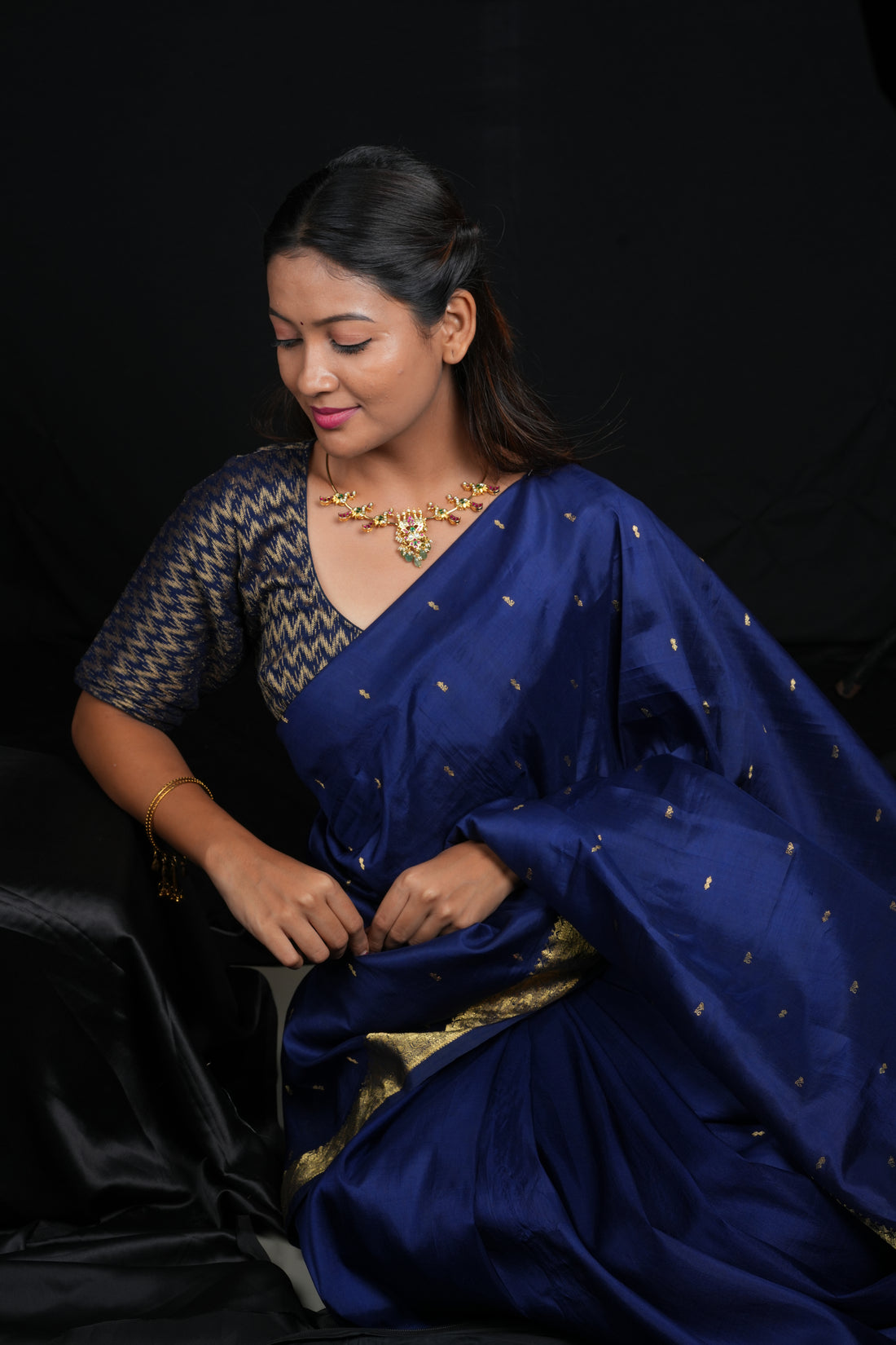 Mayuri Varna Latha Necklace