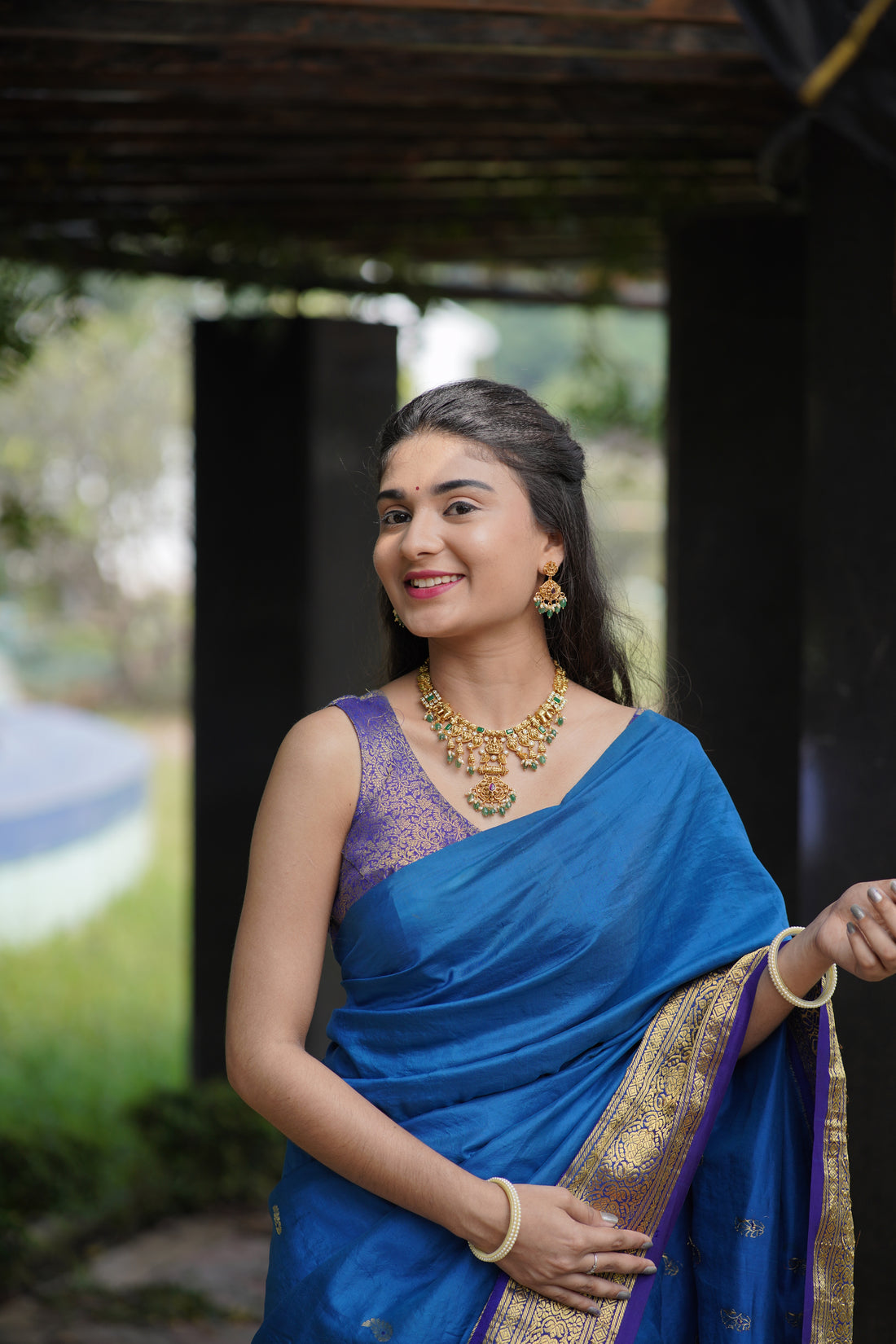 The Emerald Siri Chandra Necklace