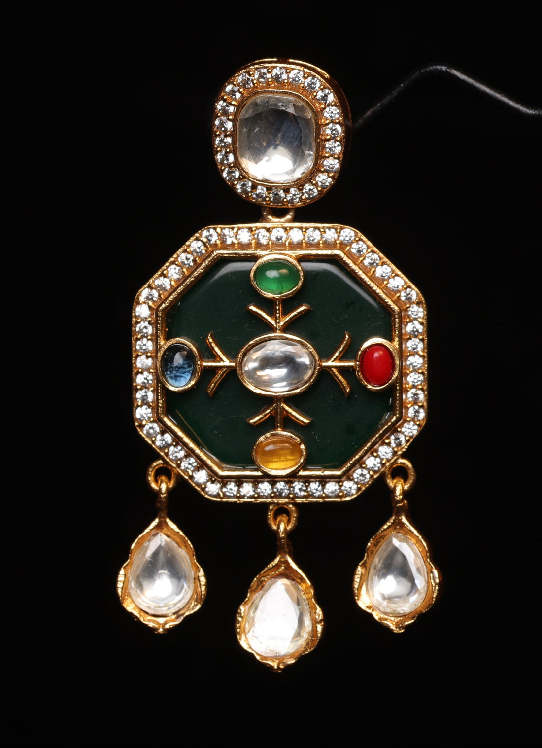 The Royal Pachranga Polki Drops