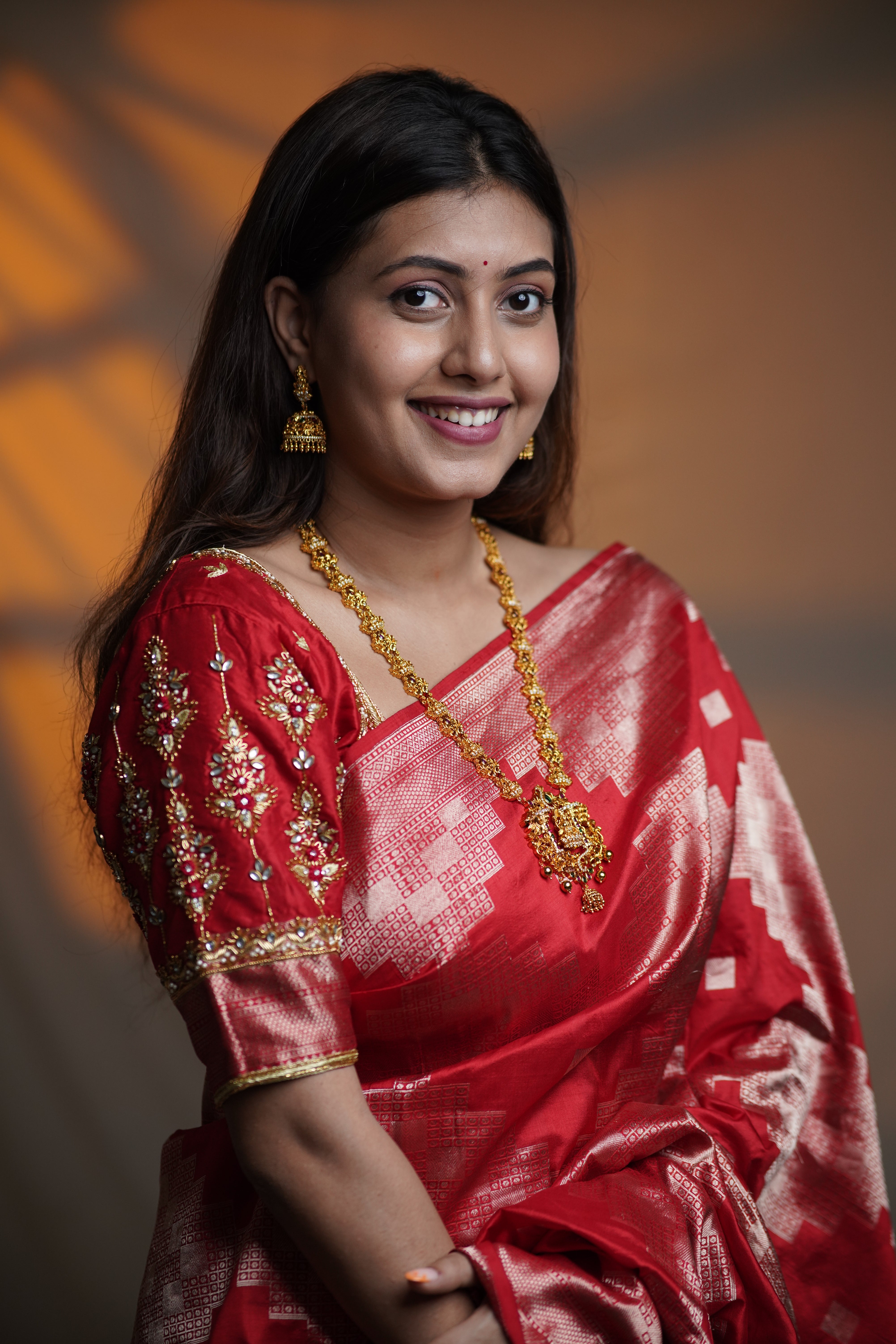 Ethereal Golden Anupama Mala Haaram