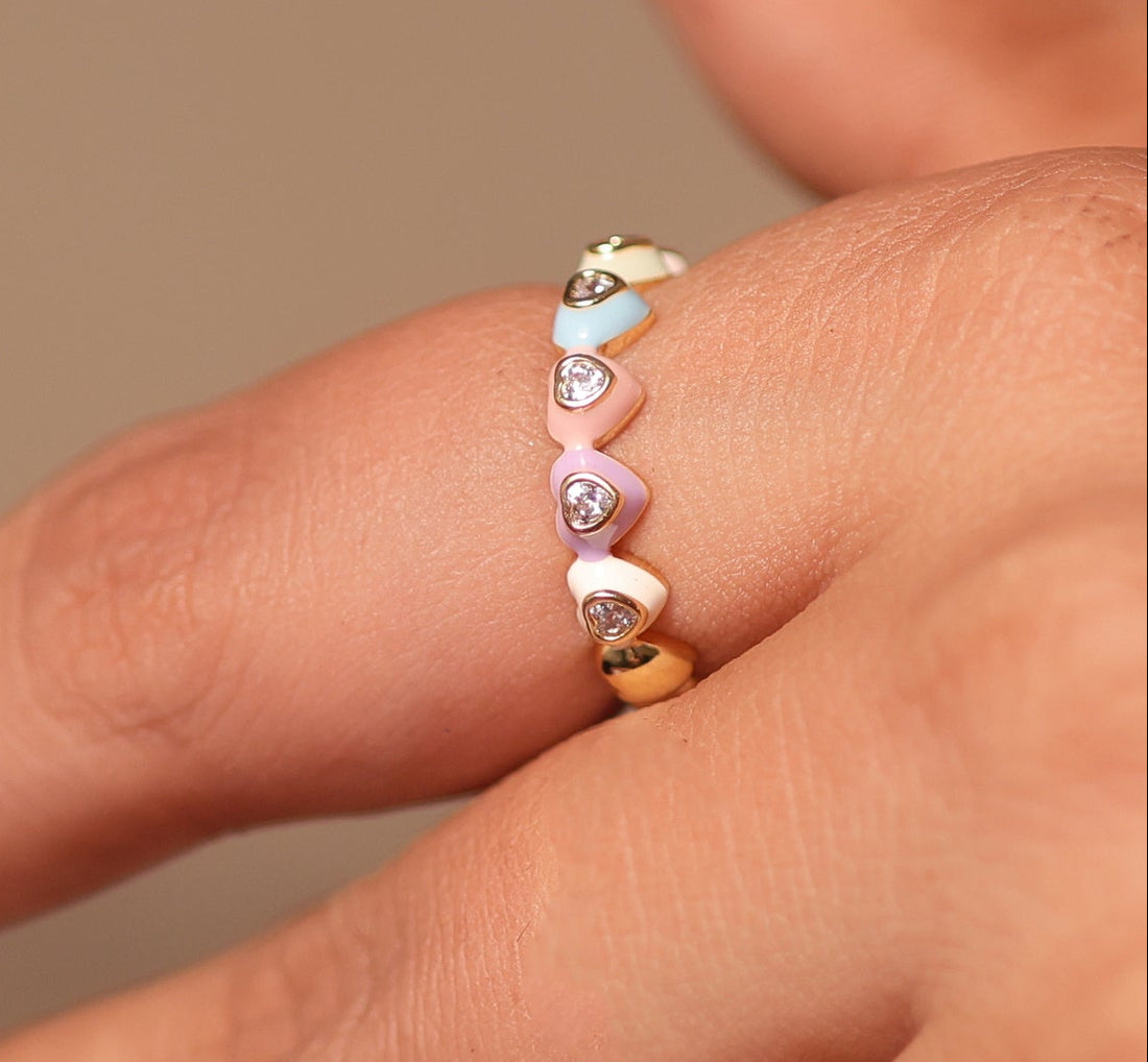 Blush Love Pave Ring