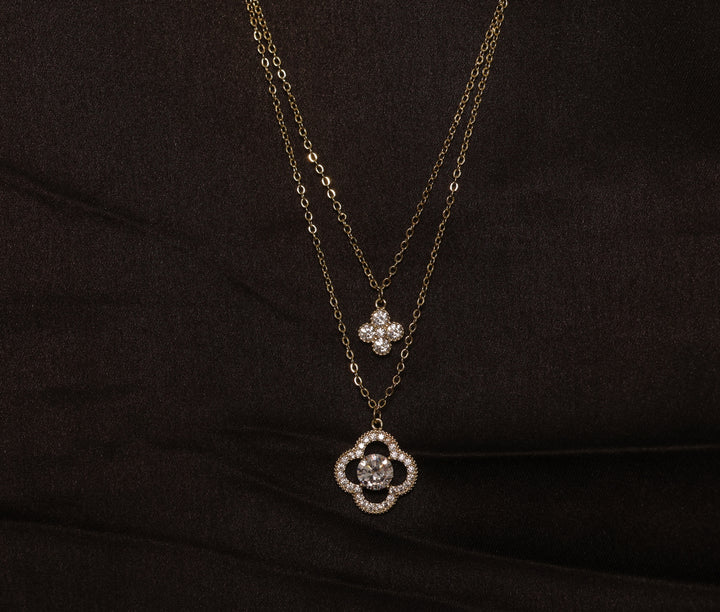 Flora Halo Layered Chain