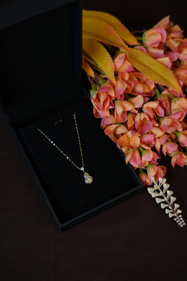 92.5 Silver Ishna Enamel Paisley chain