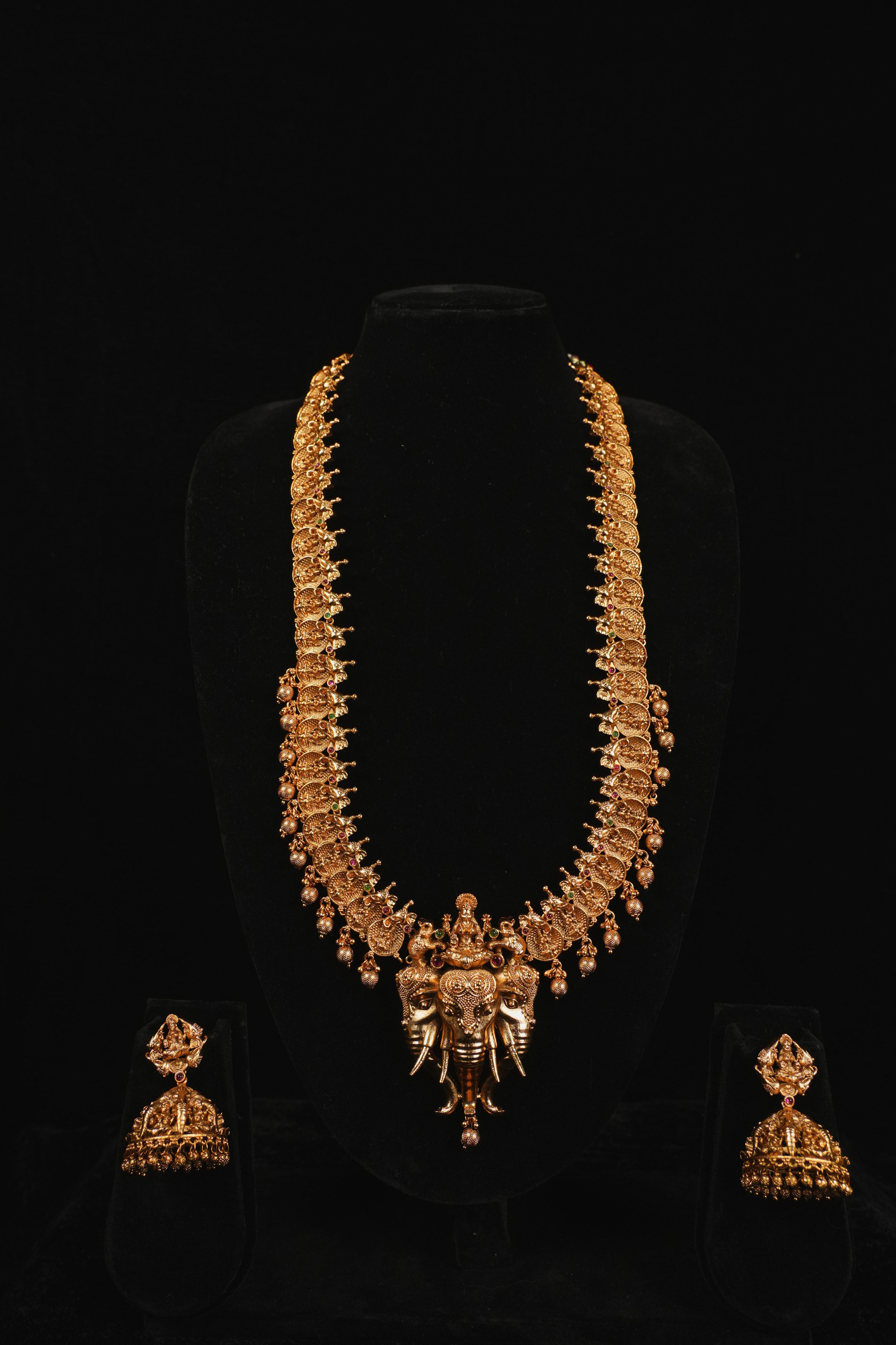 Ghaja Lakshmi Regal Statement Necklace
