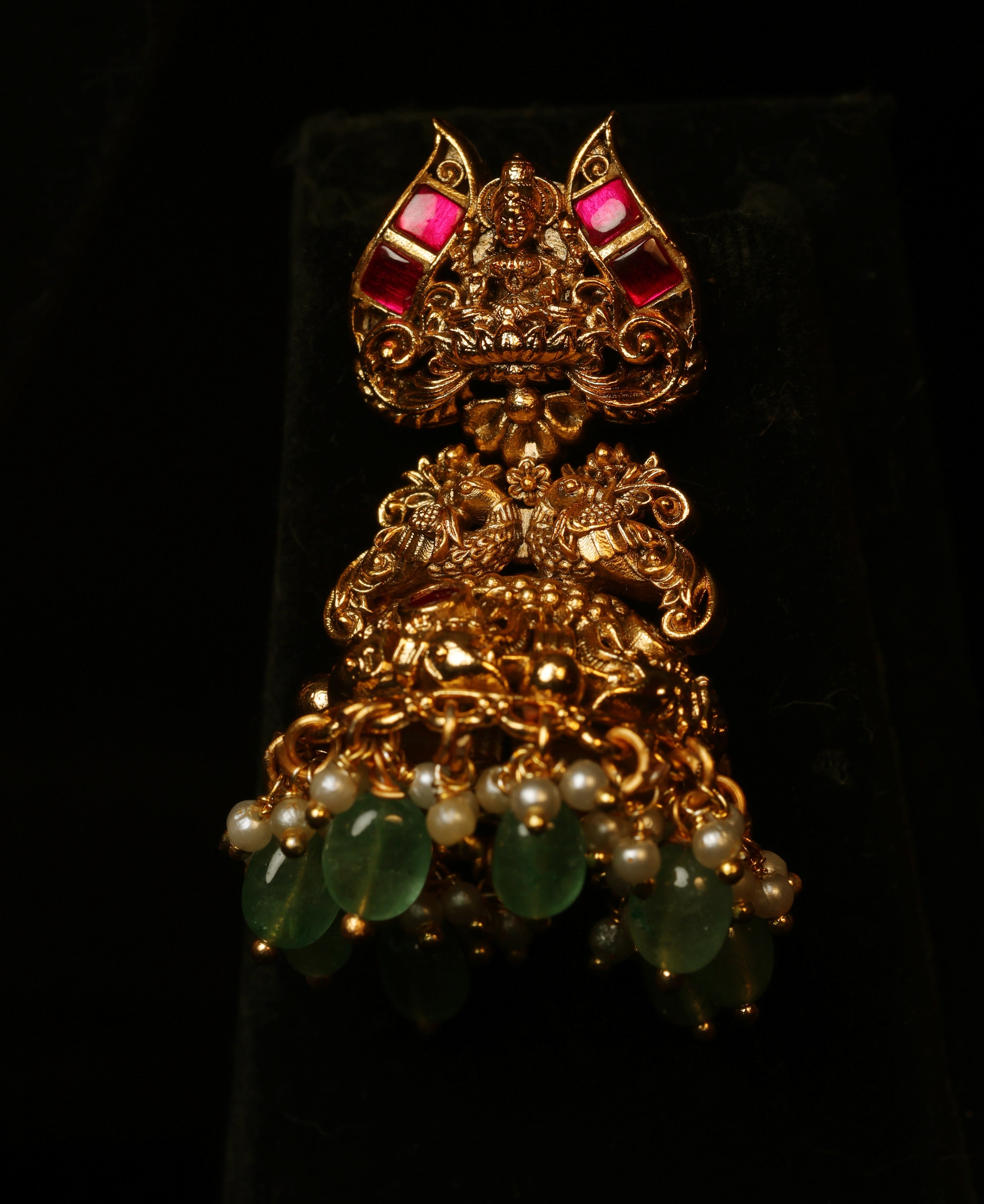 Emerald Markata Mala Set