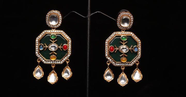 The Royal Pachranga Polki Drops