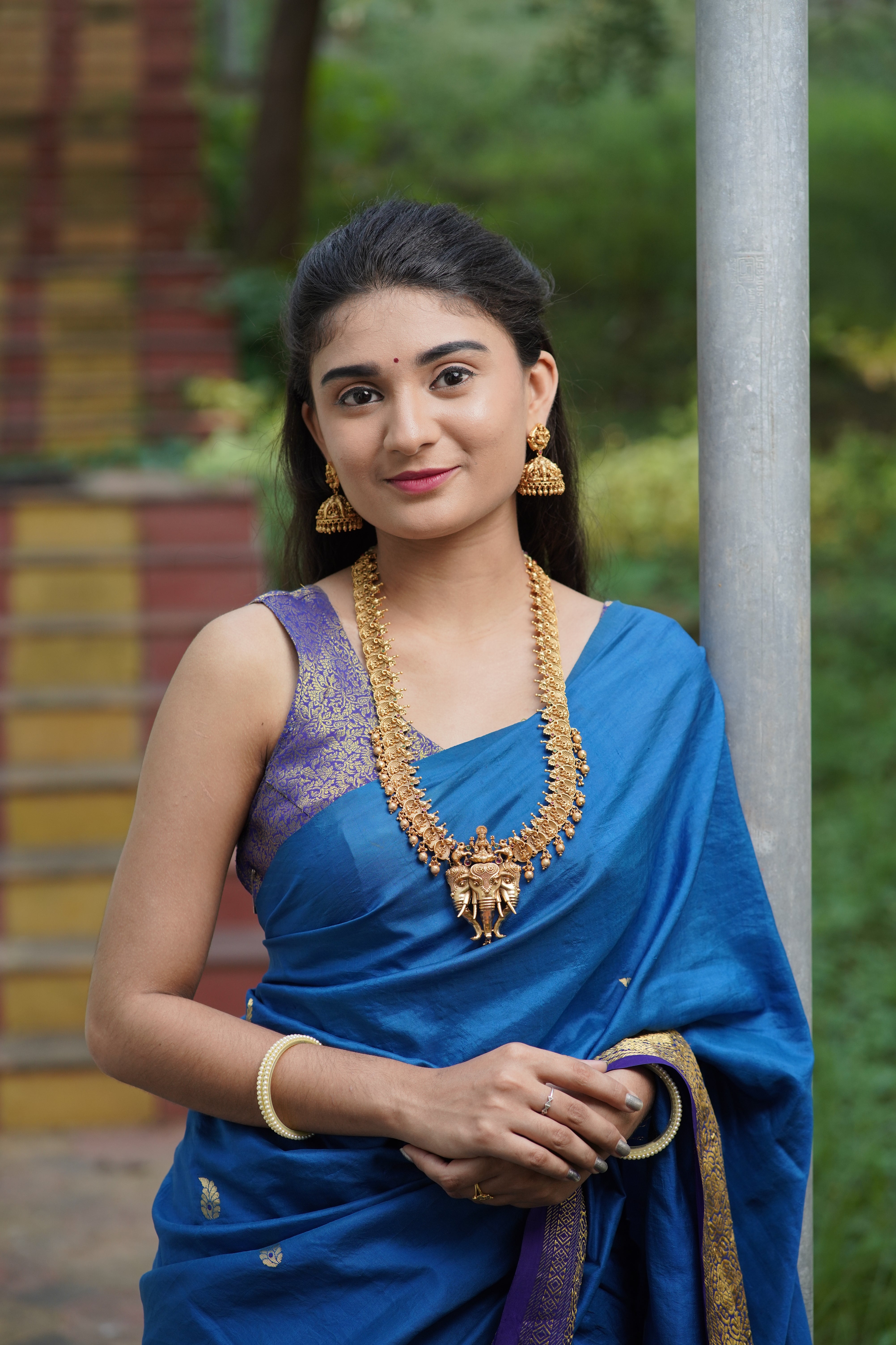 Ghaja Lakshmi Regal Statement Necklace