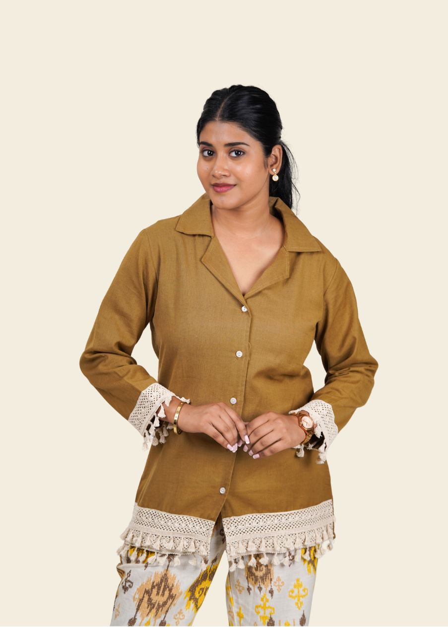ISHNA Amber Earth Co-ord Set
