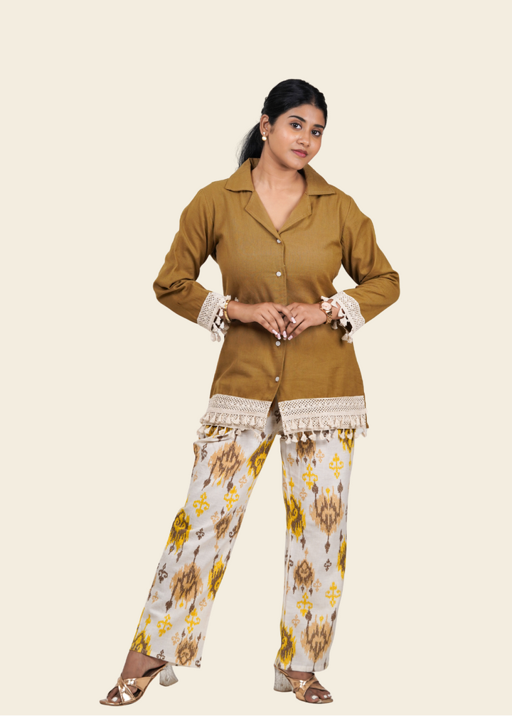 ISHNA Amber Earth Co-ord Set