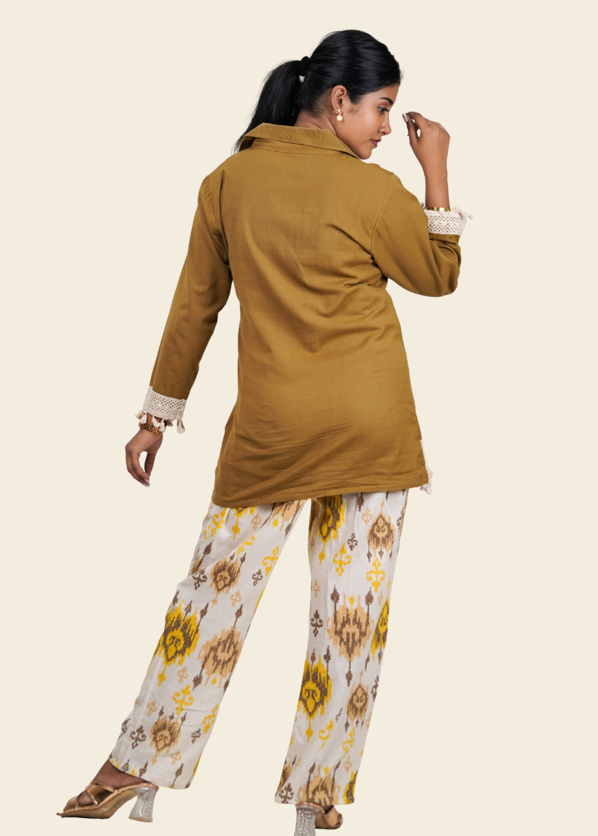 ISHNA Amber Earth Co-ord Set